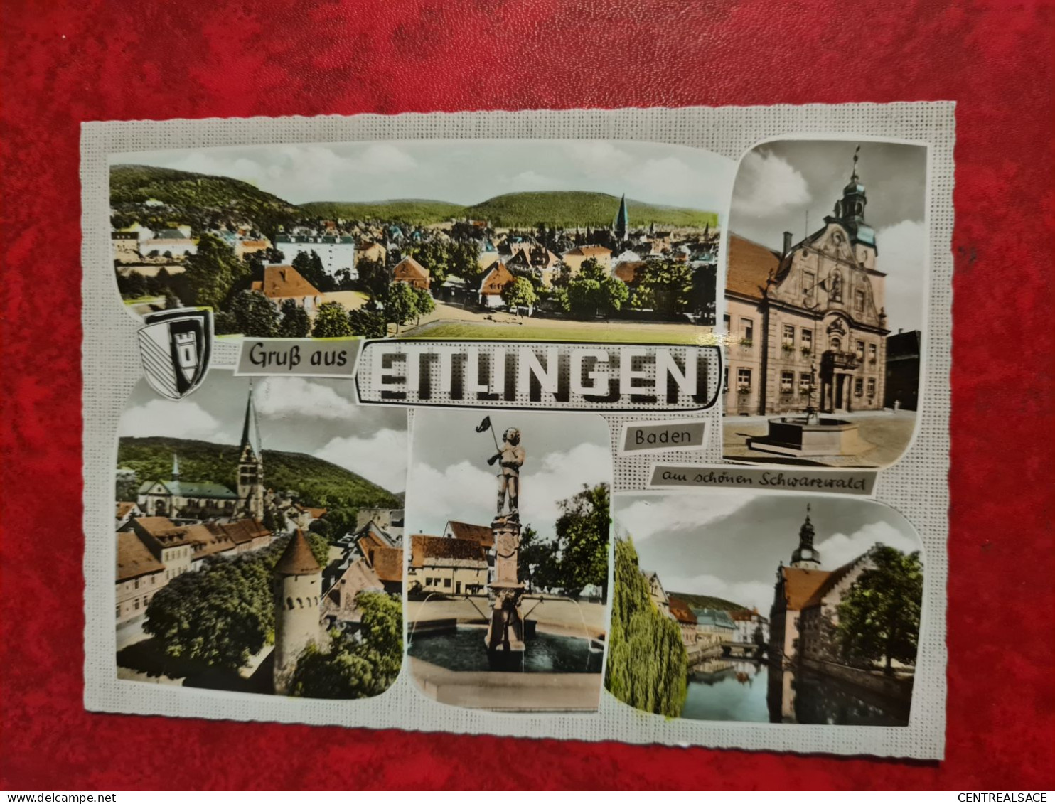 CARTE GRUSS AUS ETTLINGEN MULTIVUES - Ettlingen