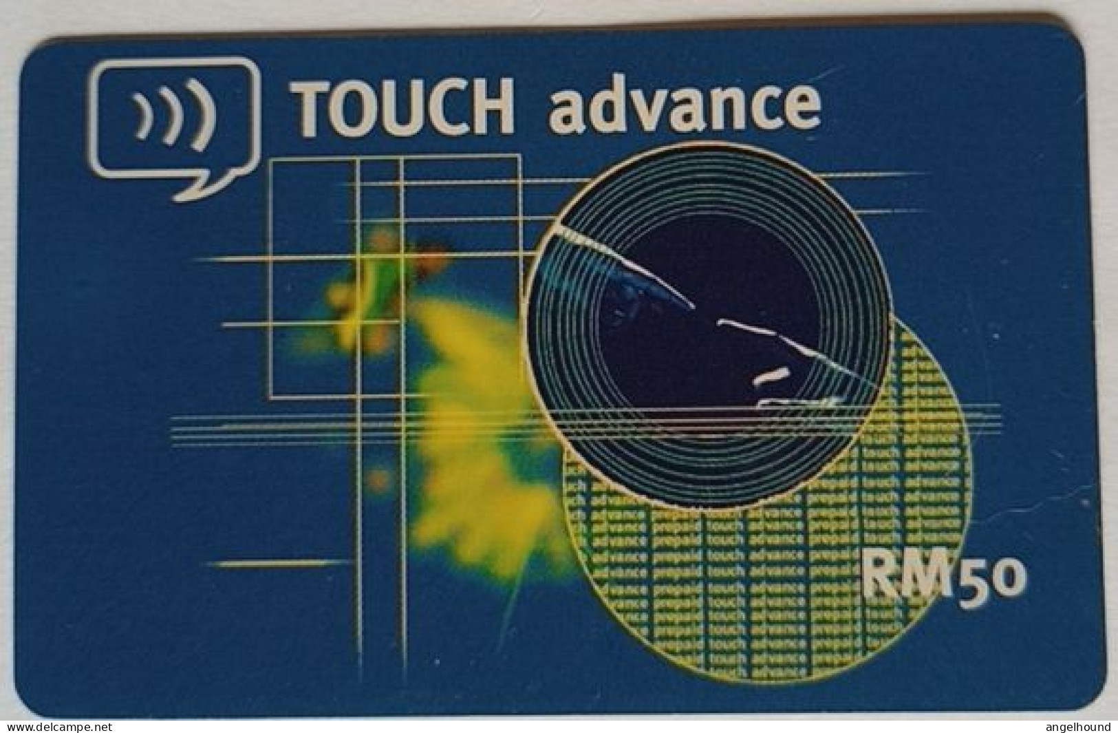 Malaysia RM 50 Prepaid - Touch Advance - Malasia