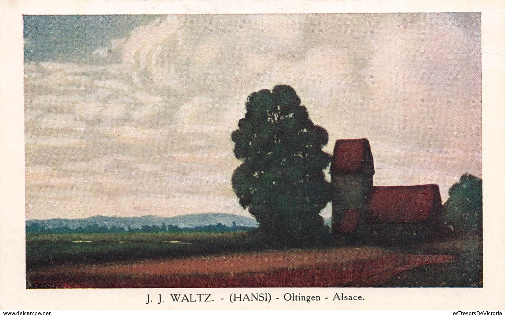 ILLUSTRATEURS & PHOTOGRAPHES - J J Waltz - Hansi - Oltingen - Alsace - Carte Postale Ancienne - Hansi