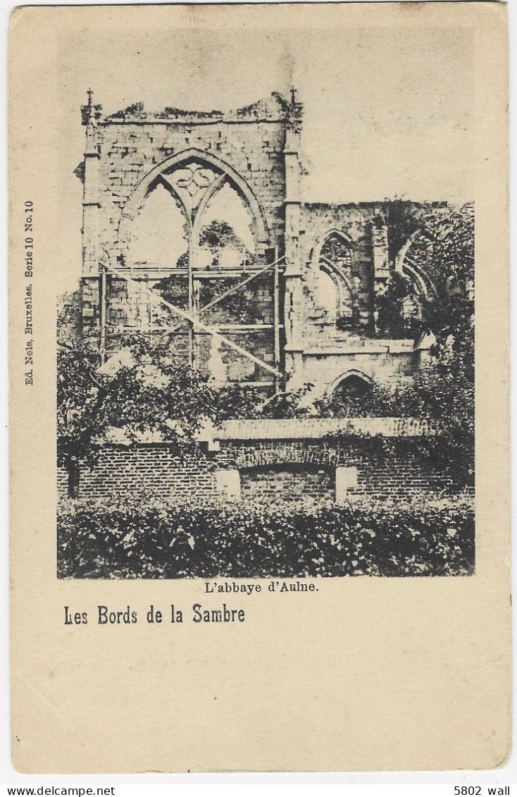 THUIN : Abbaye D'Aulne - 1901 - Thuin