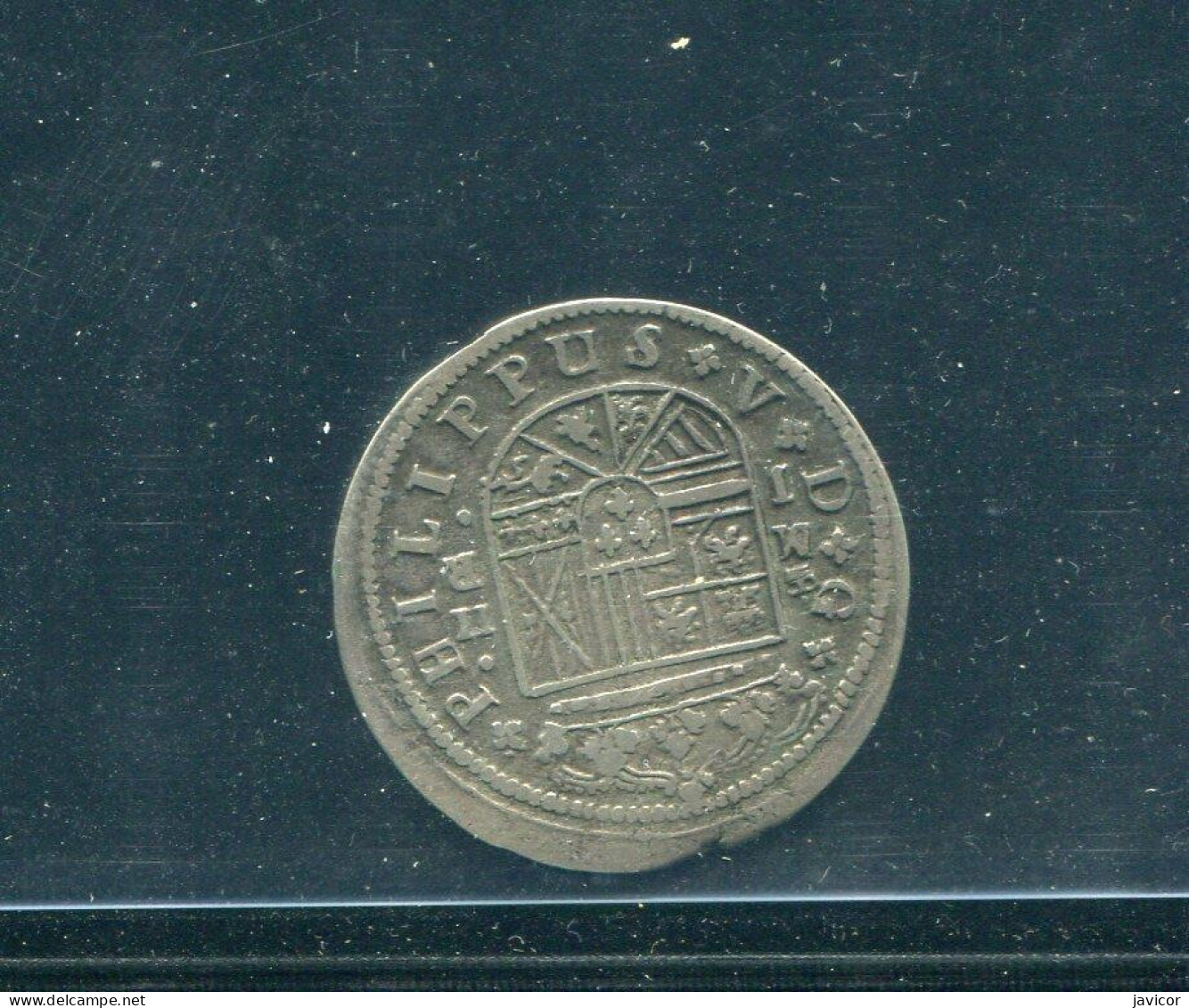 1717 Moneda 2 Reales Felipe V EBC (valor Catalogo 110€) - Monnaies Provinciales