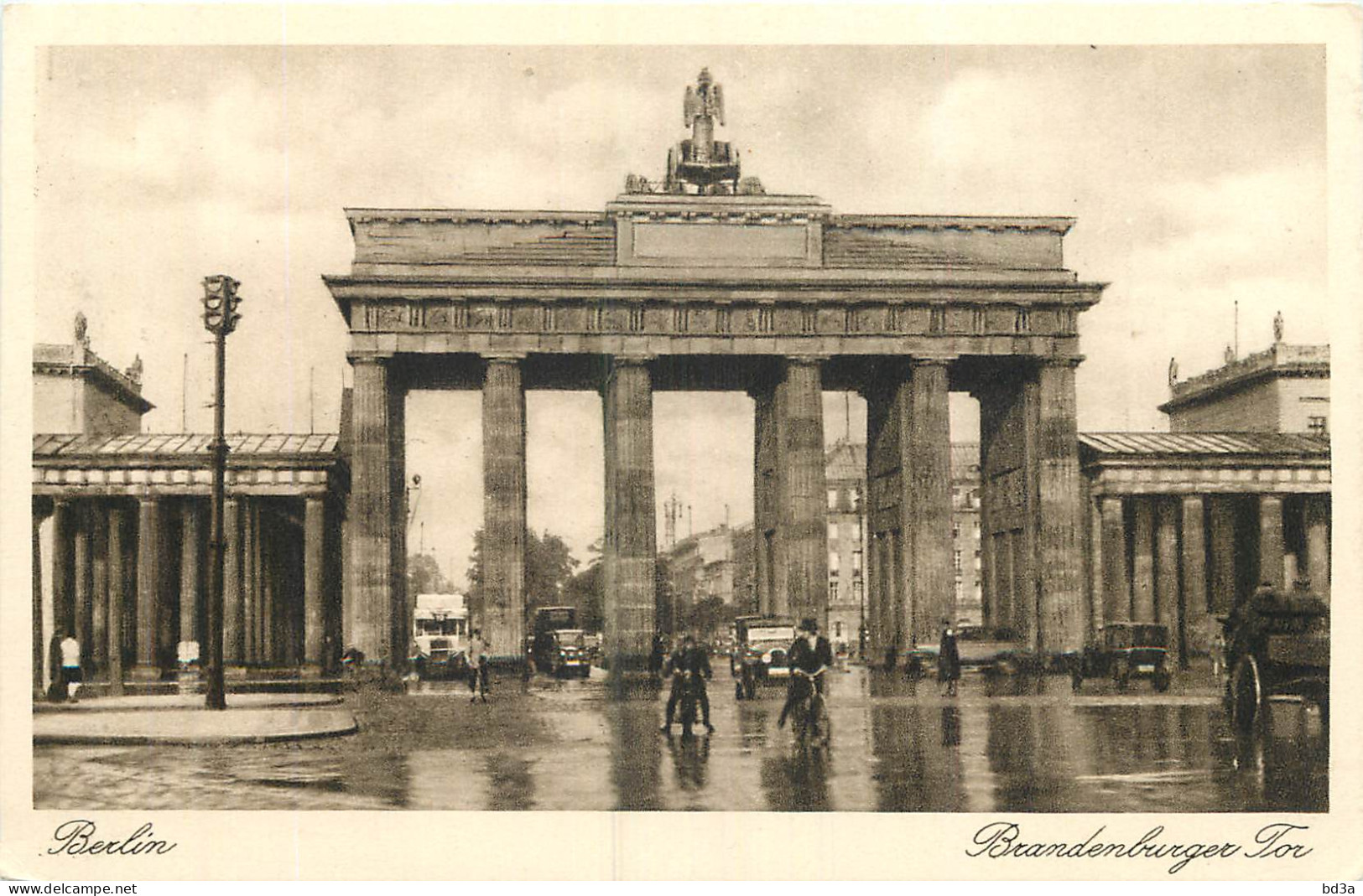 BERLIN - Allemagne - Brandenburger Deur