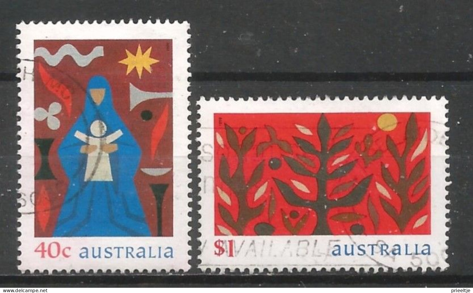 Australia 1999 Christmas Y.T. 1781/1782 (0) - Oblitérés