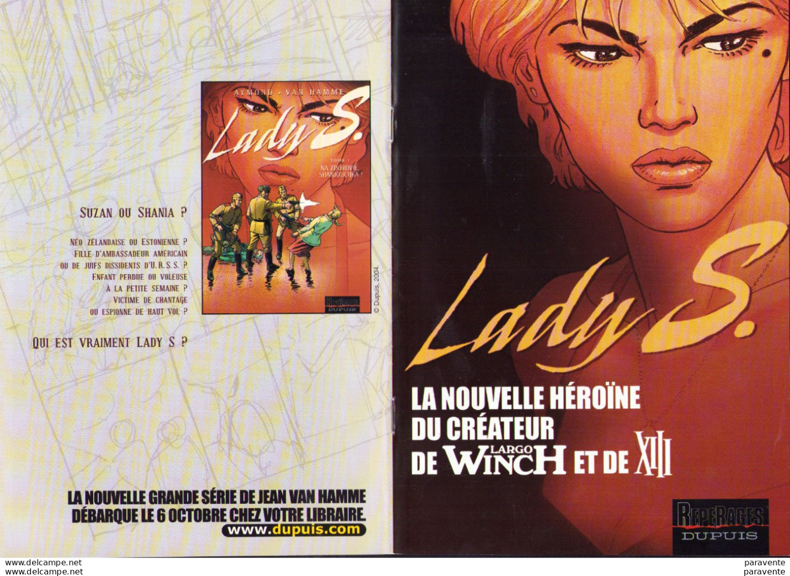 Plaquete Présentation LADY S T1 Par AYMOND - Dossiers De Presse