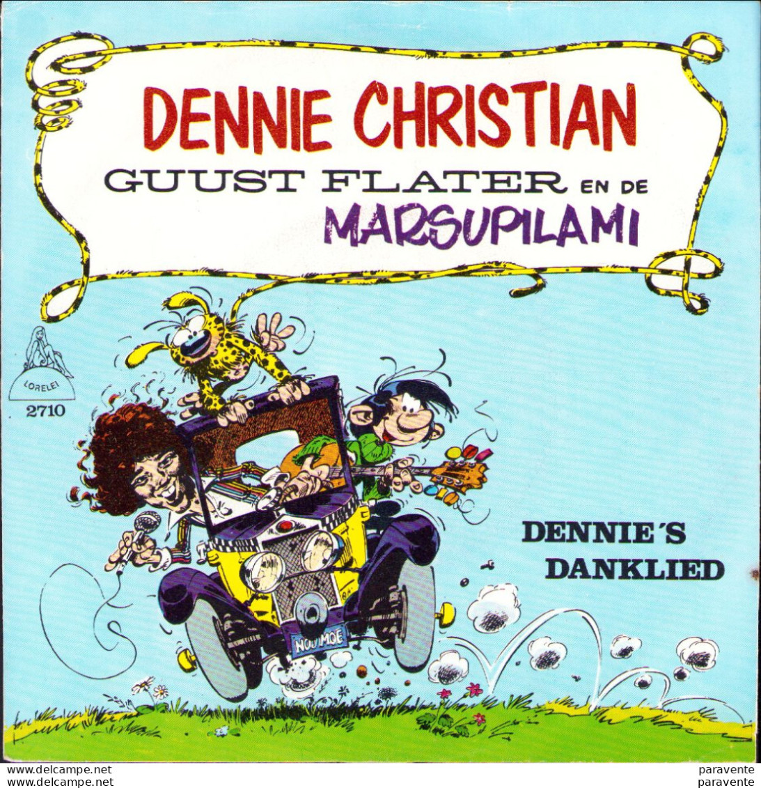 GASTON MARSUPILAMI Disque De DENNIE CHRISTIAN - Platen & CD