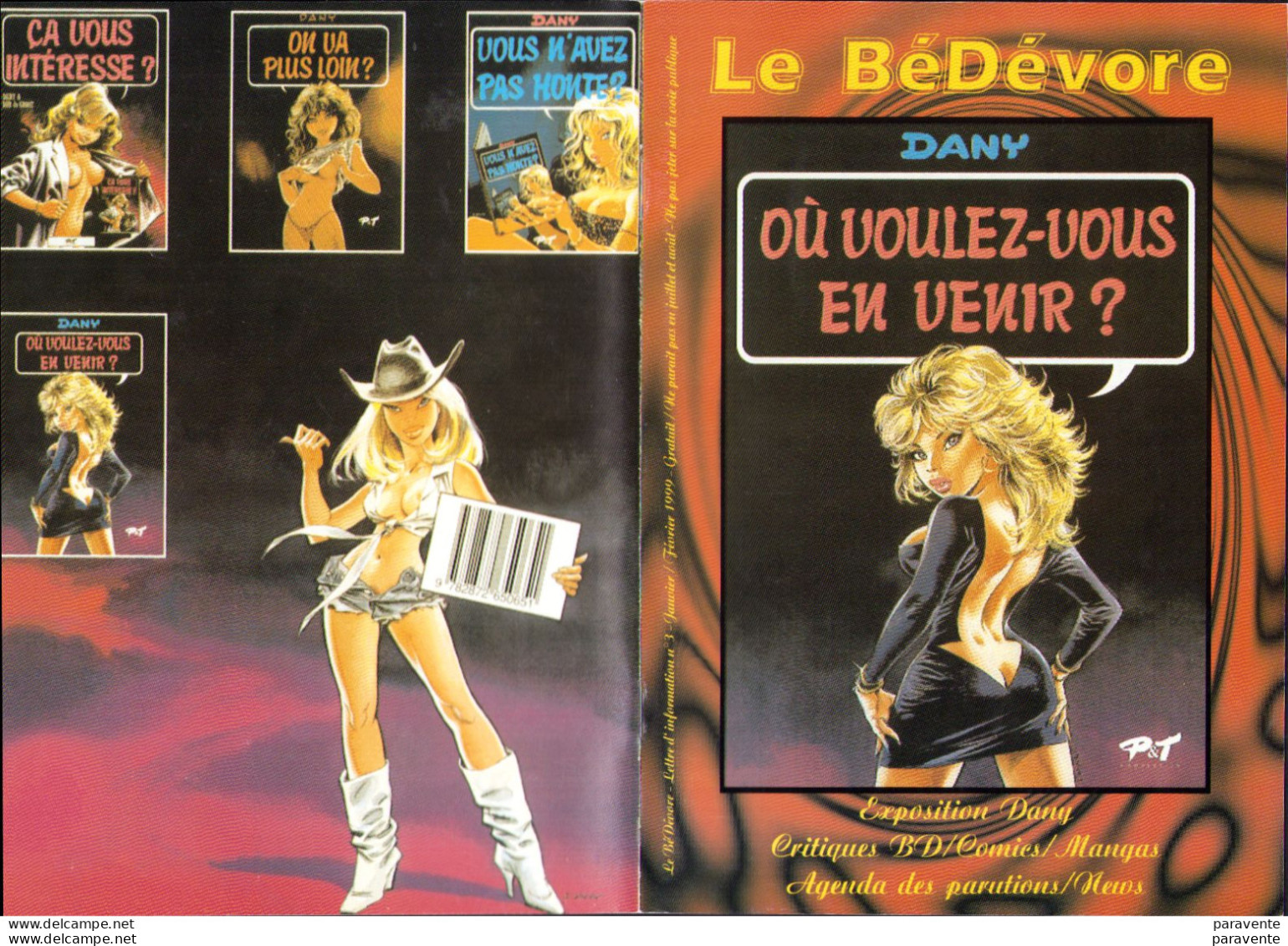 Fanzine LE BEDEVORE 1999 Avec DANY Et SEVERIN - Other & Unclassified