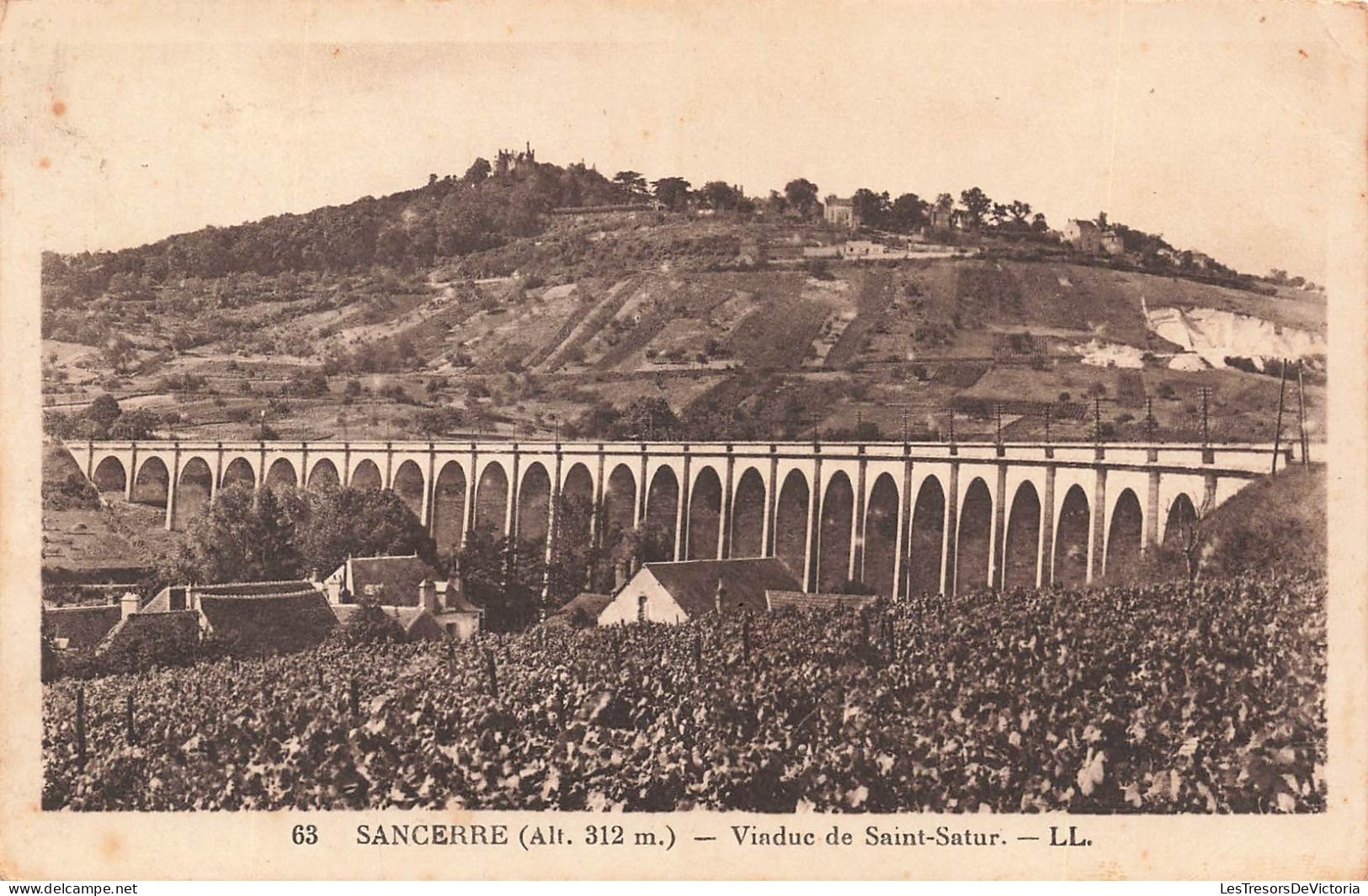 FRANCE - Sancerre - Viaduc De Saint Satur - Carte Postale Ancienne - Sancerre