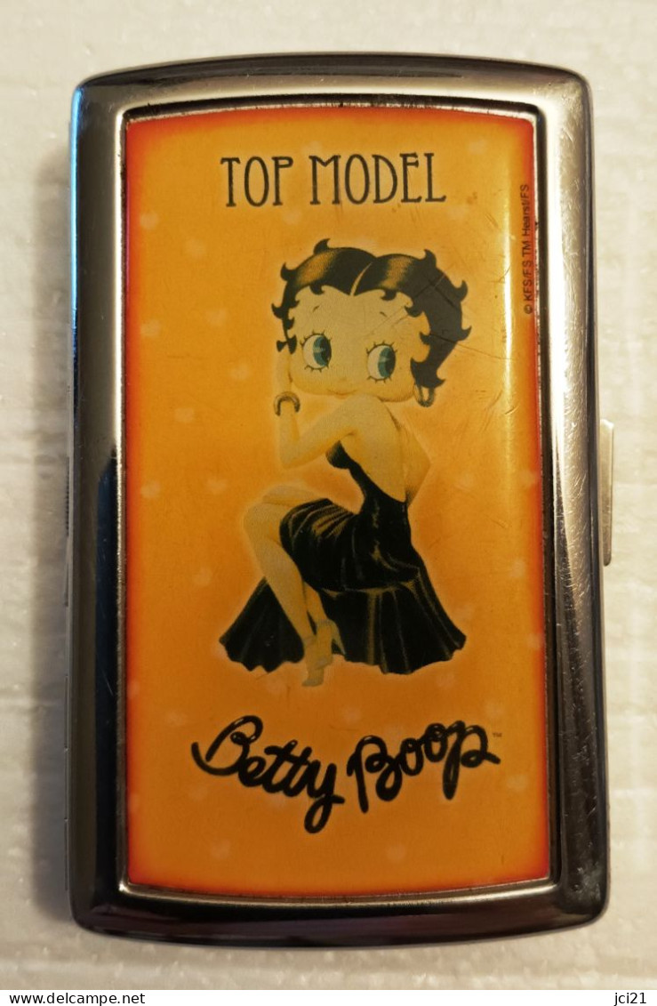 Etui à Cigarettes Vide " Betty Boop " Pin'Up _Di618a&b - Empty Cigarettes Boxes