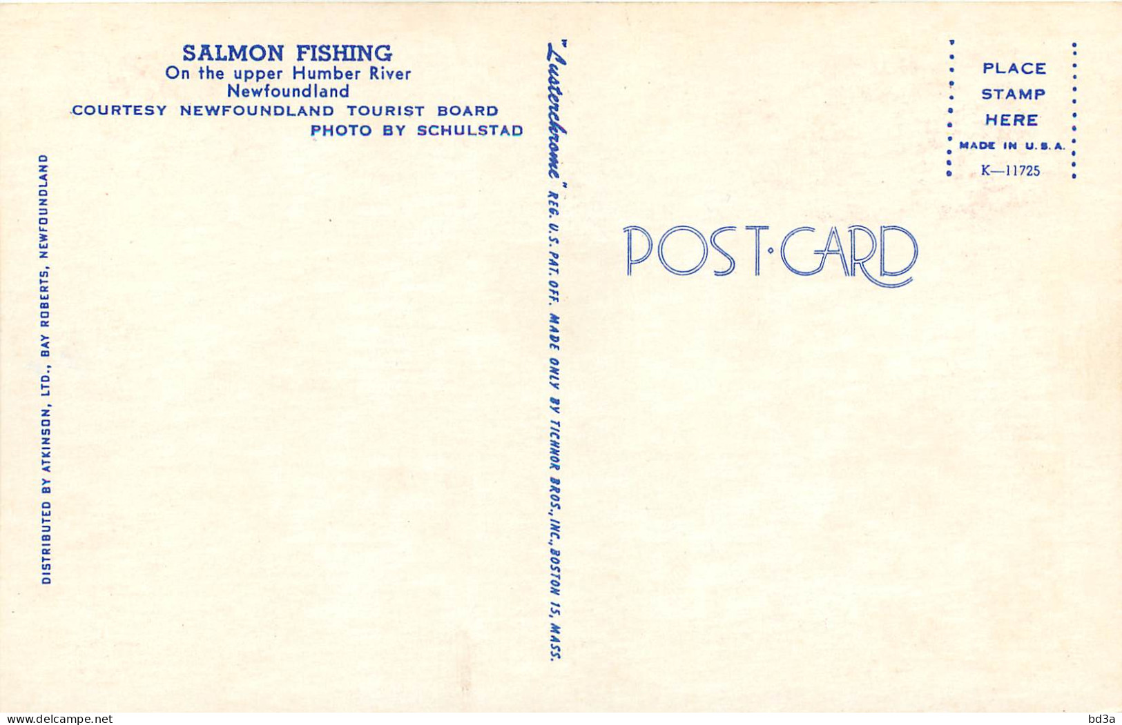 CANADA - SALMON FISHING - NEWFOUNDLAND - Other & Unclassified