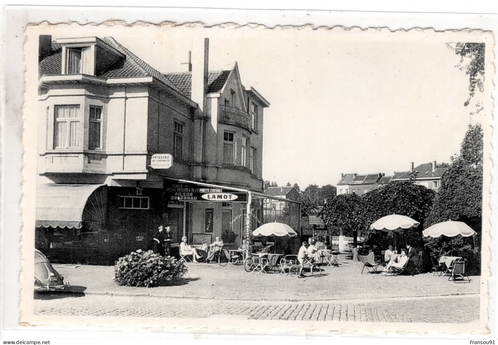 Rhode-ste-Genèse - Pâtisserie De L'Espinette Centrale ( Publicité Bière Pielsor Oberbräu - Lamot ) - Rhode-St-Genèse - St-Genesius-Rode