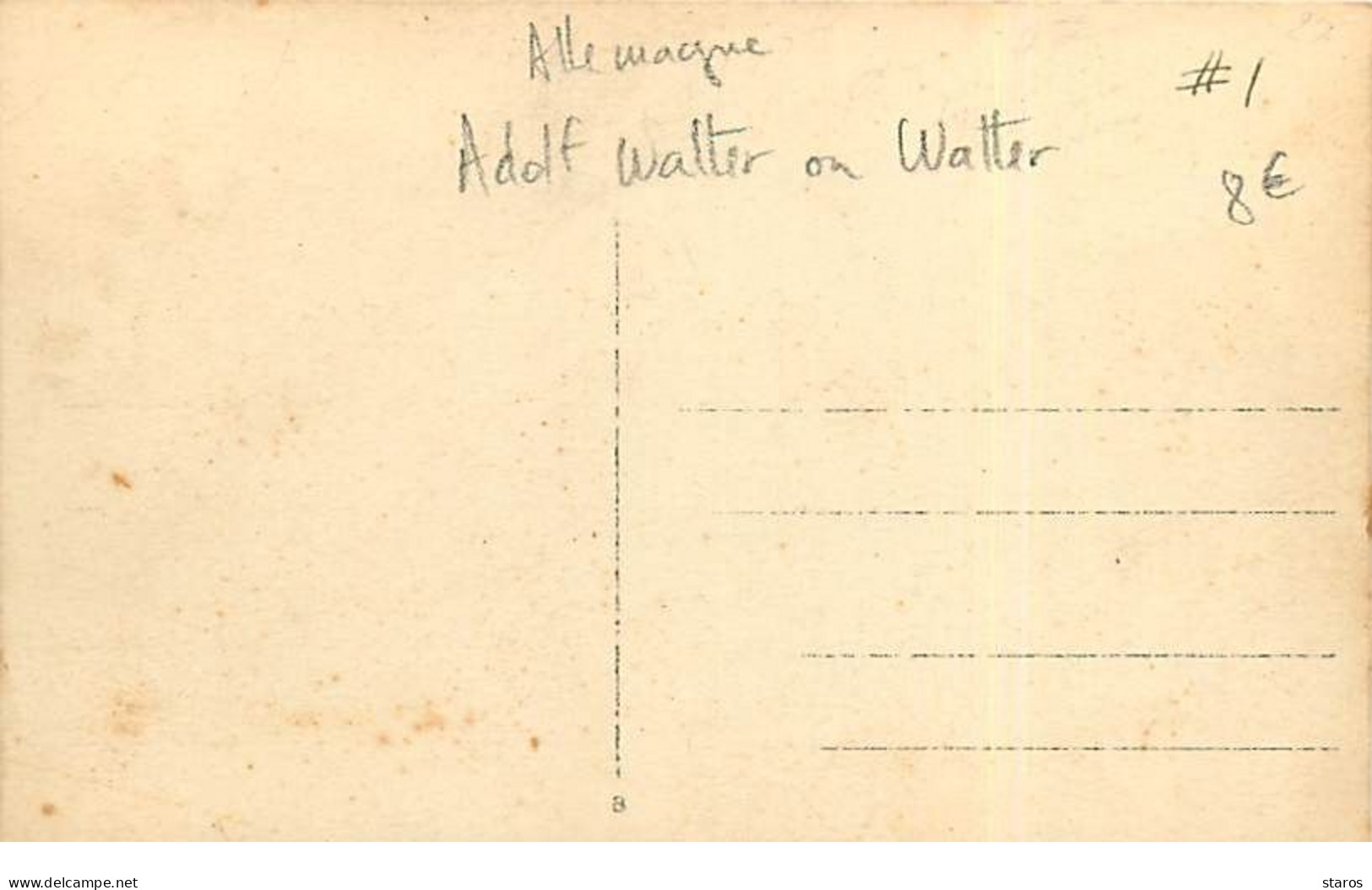 Allemagne - Adolf Walter On Walter - Cour D'une Ferme - A Identifier