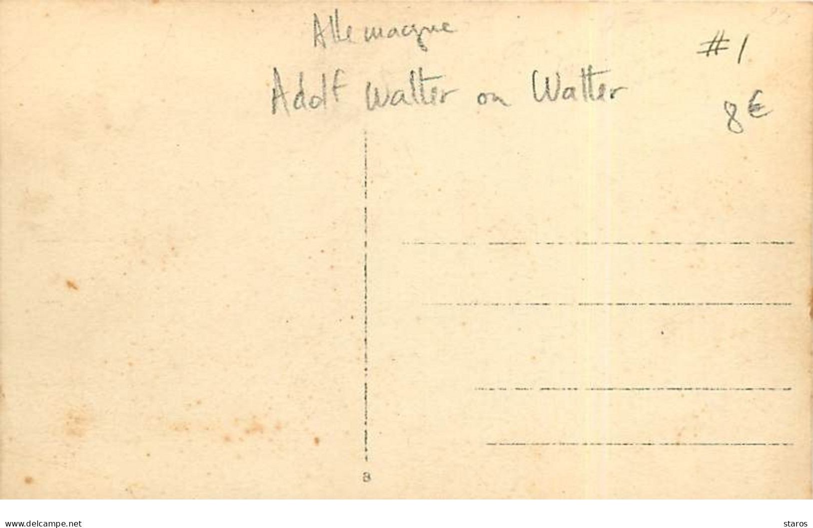 Allemagne - Adolf Walter On Walter - Cour D'une Ferme - Zu Identifizieren