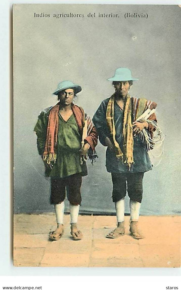 Bolivie - Indios Agricultores Del Interior - Bolivie