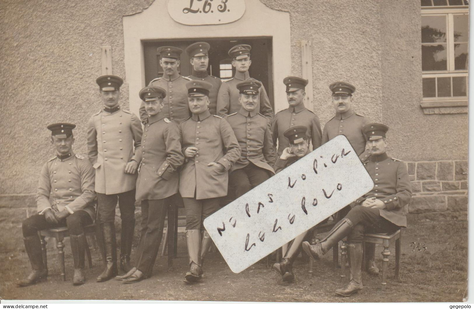 OHRDRUF - Militaires En 1913 ( Carte Photo ) - Gotha