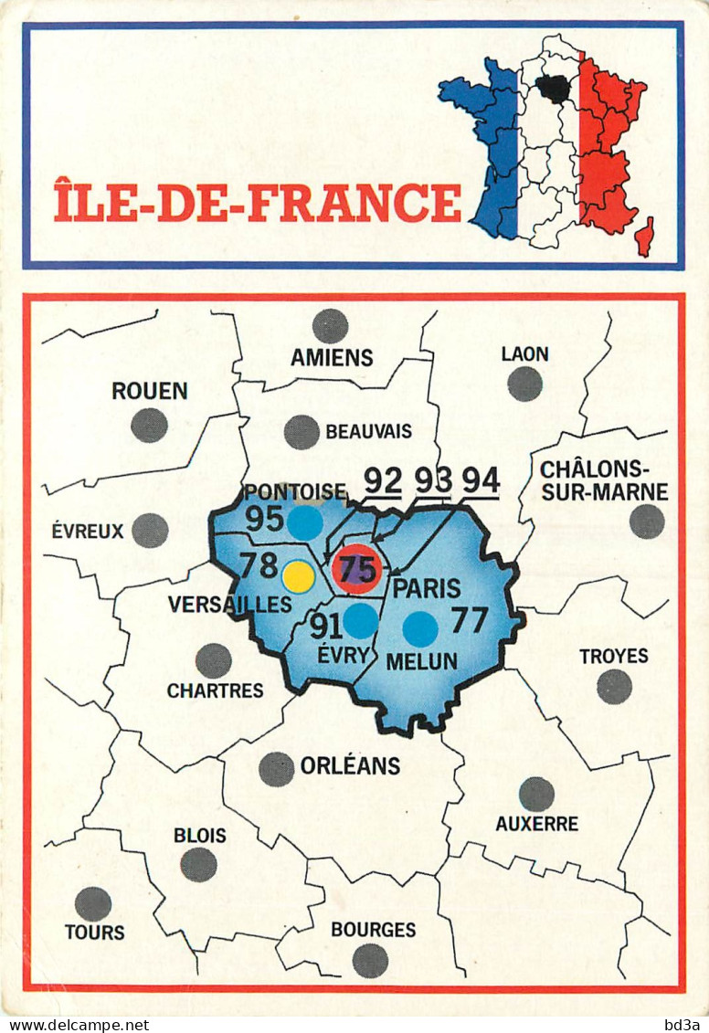 REGION - ILE DE FRANCE - Ile-de-France
