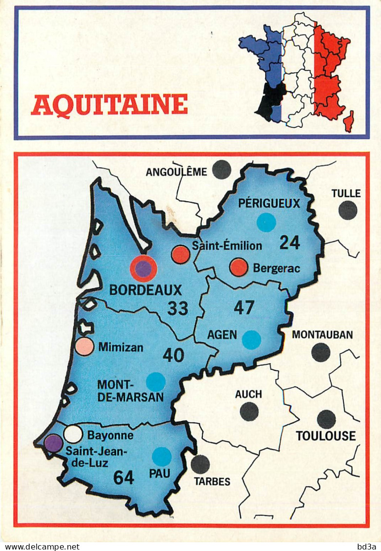 REGION - AQUITAINE - Aquitaine