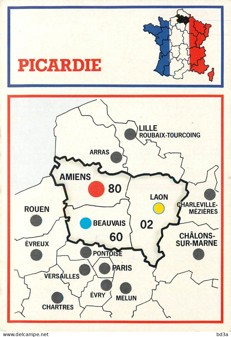 REGION - PICARDIE - Picardie
