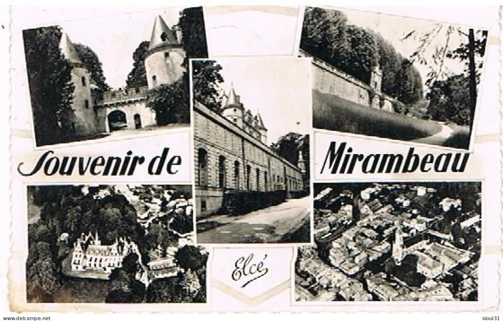 17   SOUVENIR DE MIRABEAU  1958 - Mirambeau