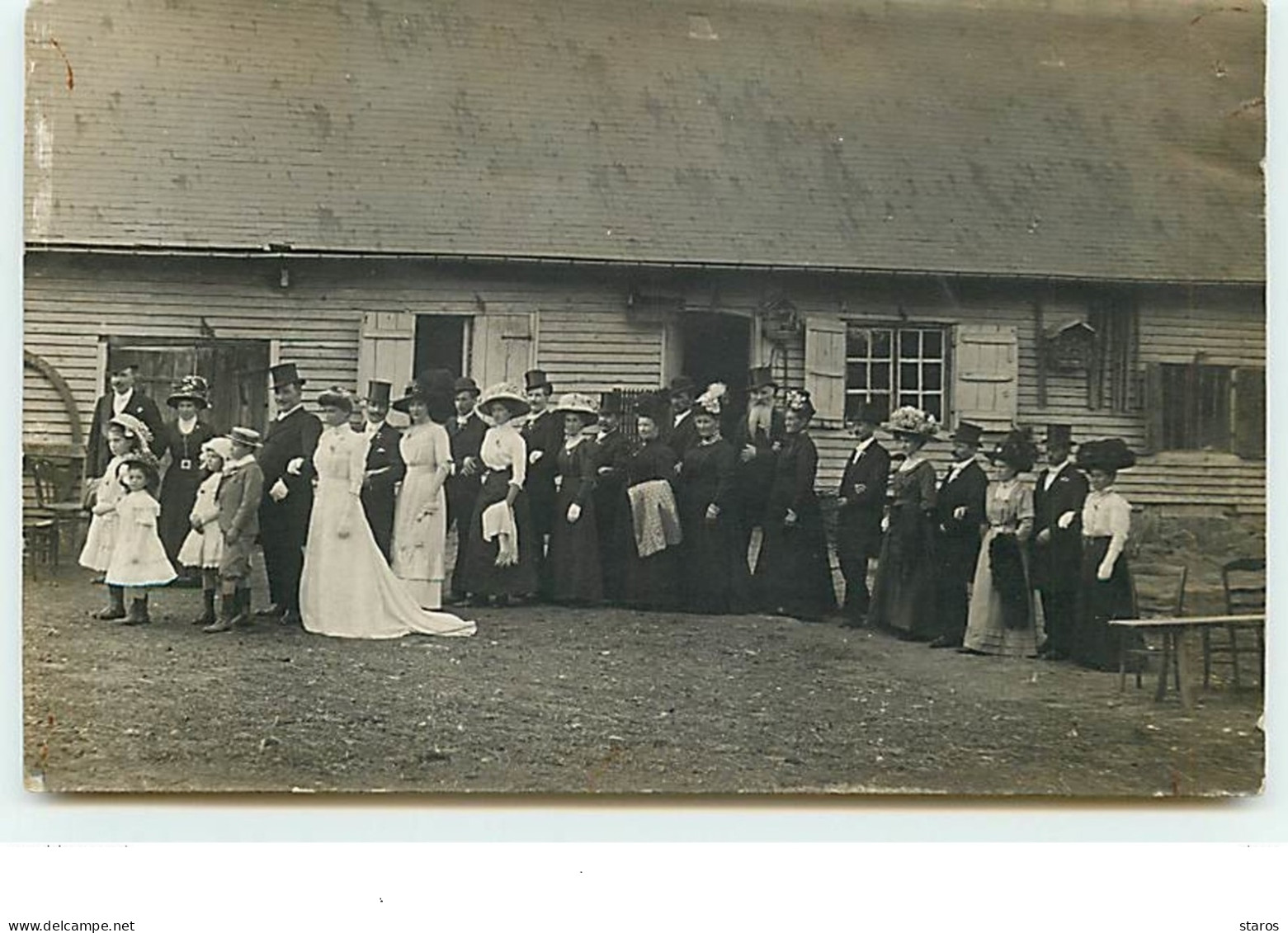 Carte-Photo - Procession Lors D'un Mariage - Noces