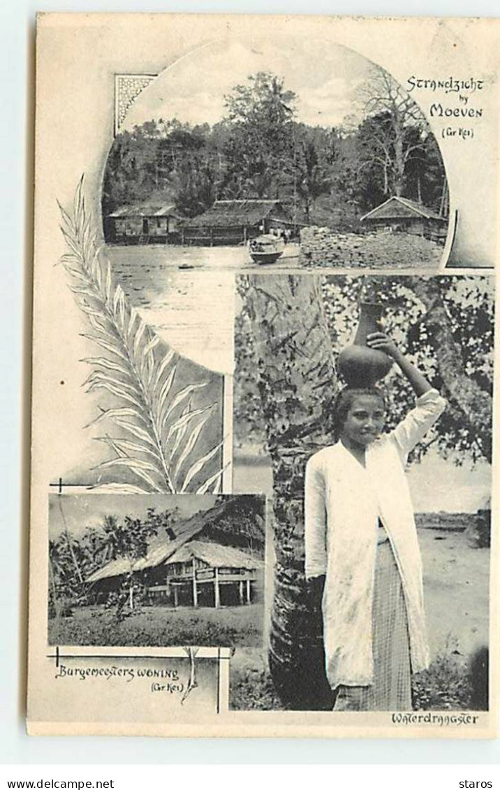 Papouasie - Strandzichz By Moeven - Waterdraagster - Burgemeester Woning - Papua Nueva Guinea