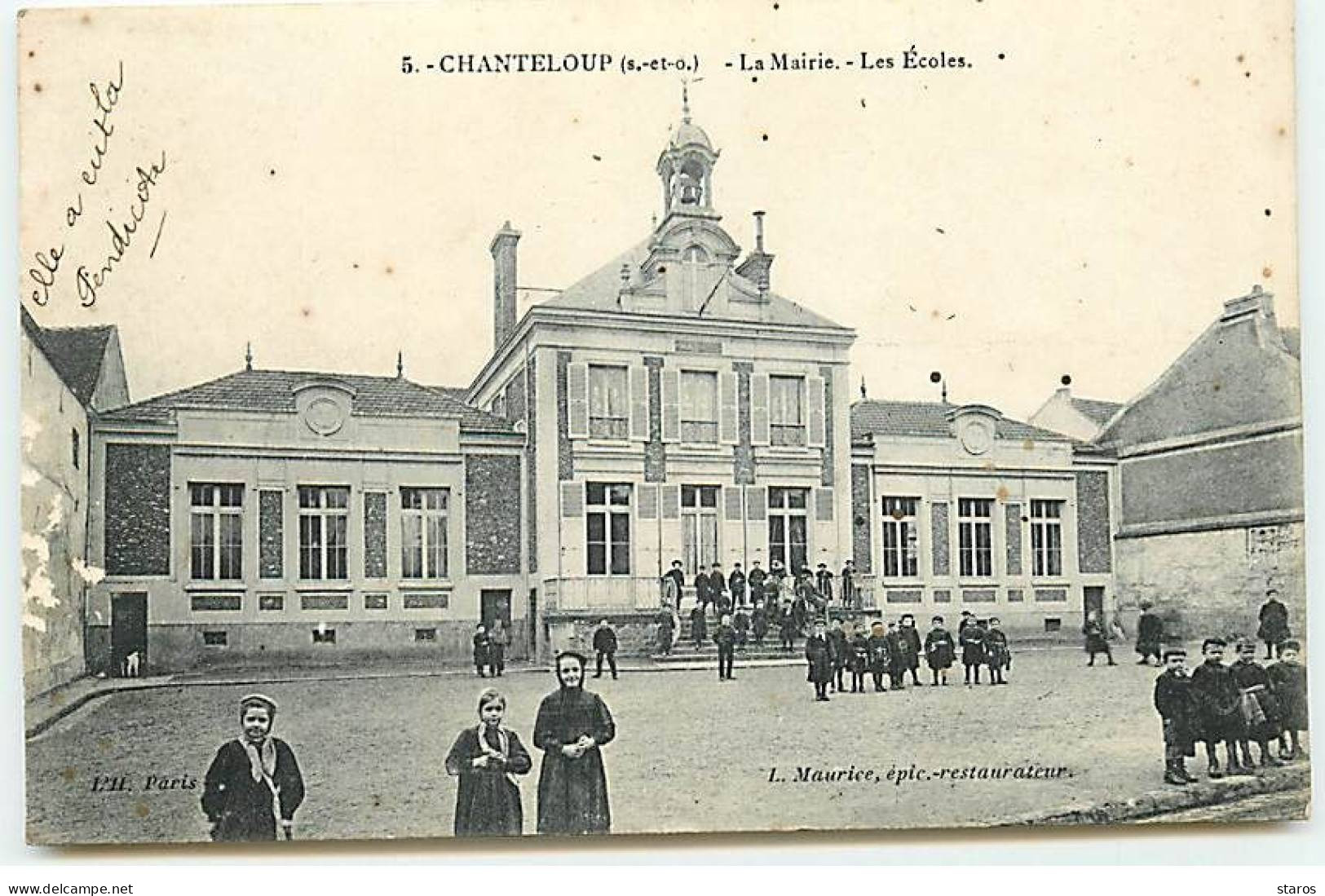 CHANTELOUP-LES-VIGNES - La Mairie - Les Ecoles - Chanteloup Les Vignes