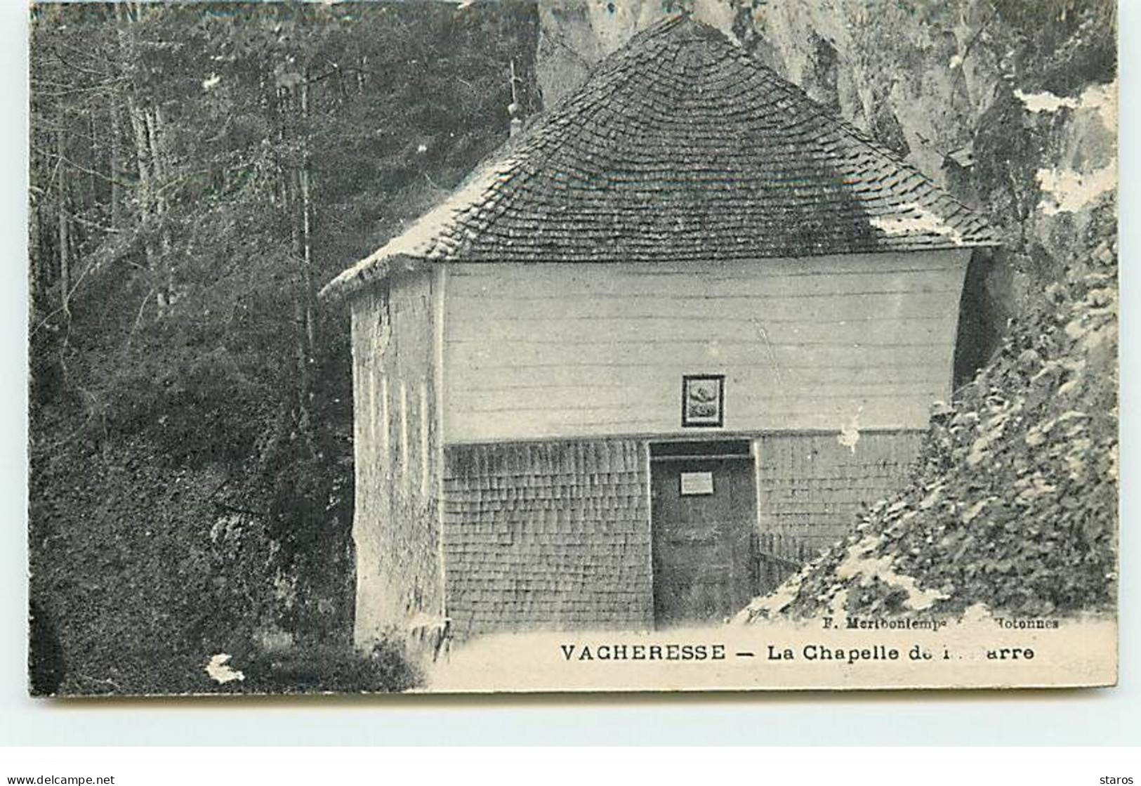 VACHERESSE - La Chapelle De La Parre - Carte Vendue En L'état - Vacheresse