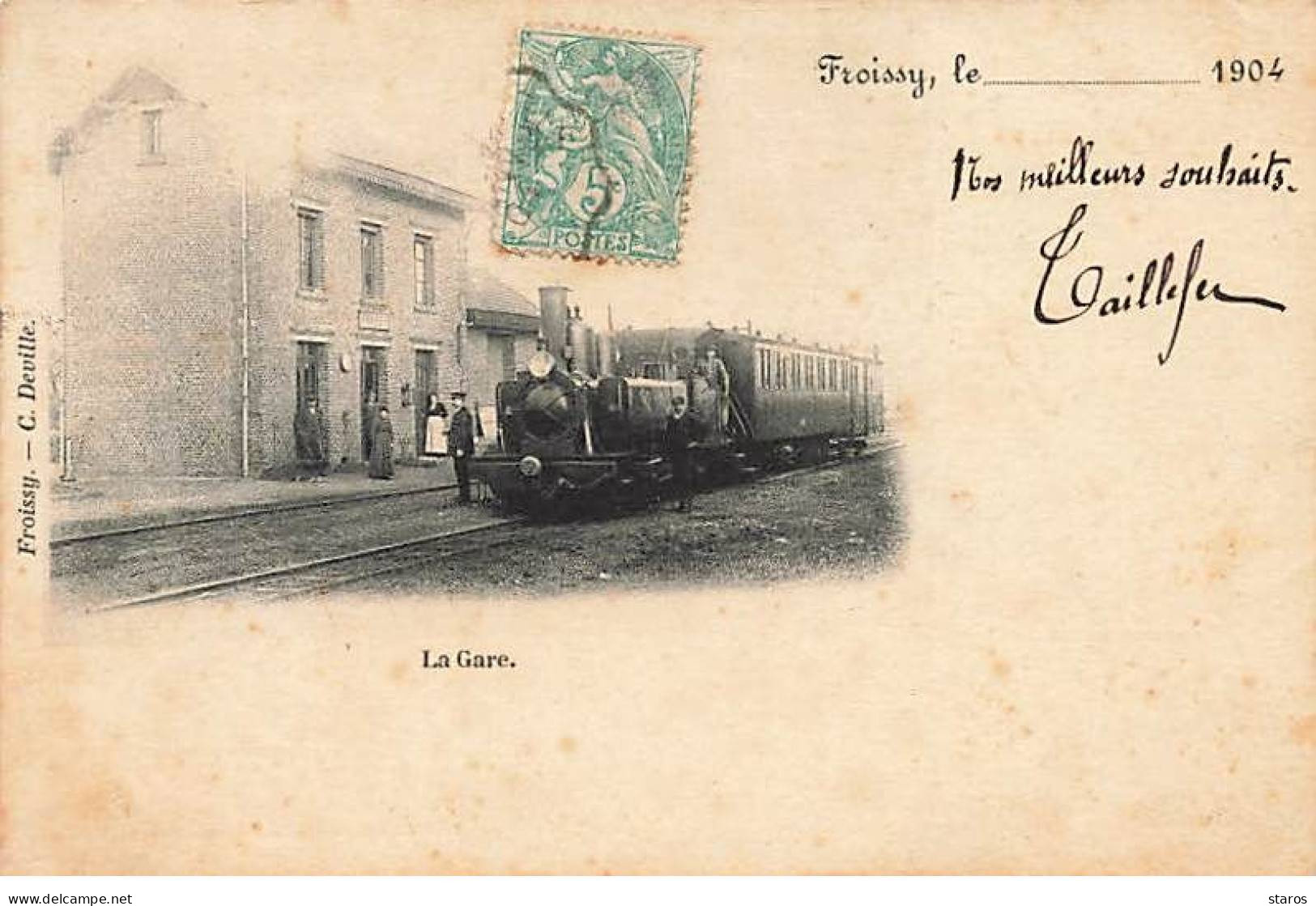 FROISSY - La Gare - Train - Froissy