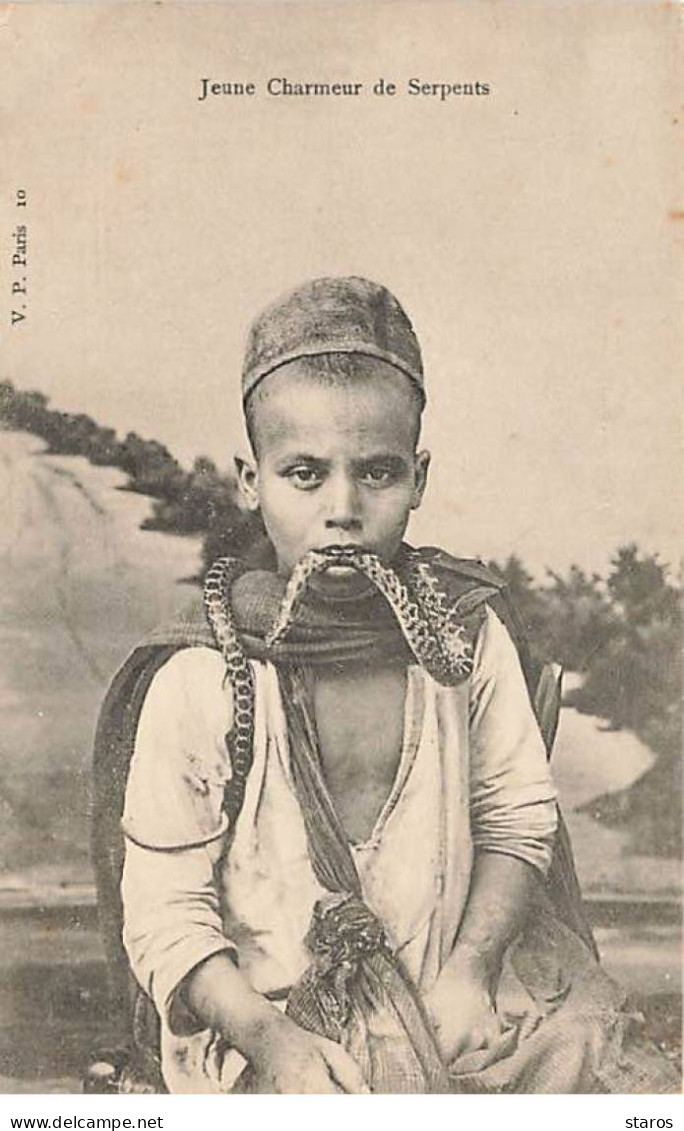 Algérie - Jeune Charmeur De Serpents - VP Paris N°10 - Bambini