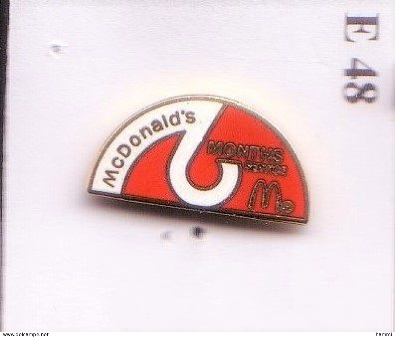 E48 Pin's MAC MC DONALD'S MONTHS Achat Immédiat - McDonald's