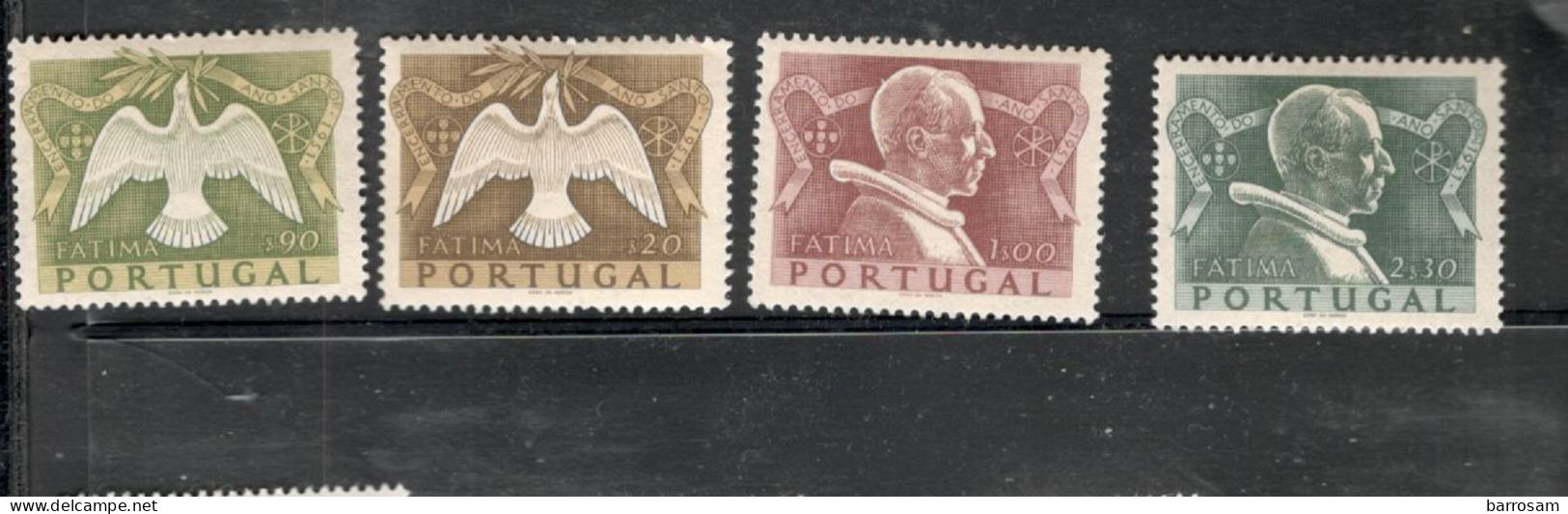 PORTUGAL....1951:Michel 762-6 Lh*FATIMA - Neufs