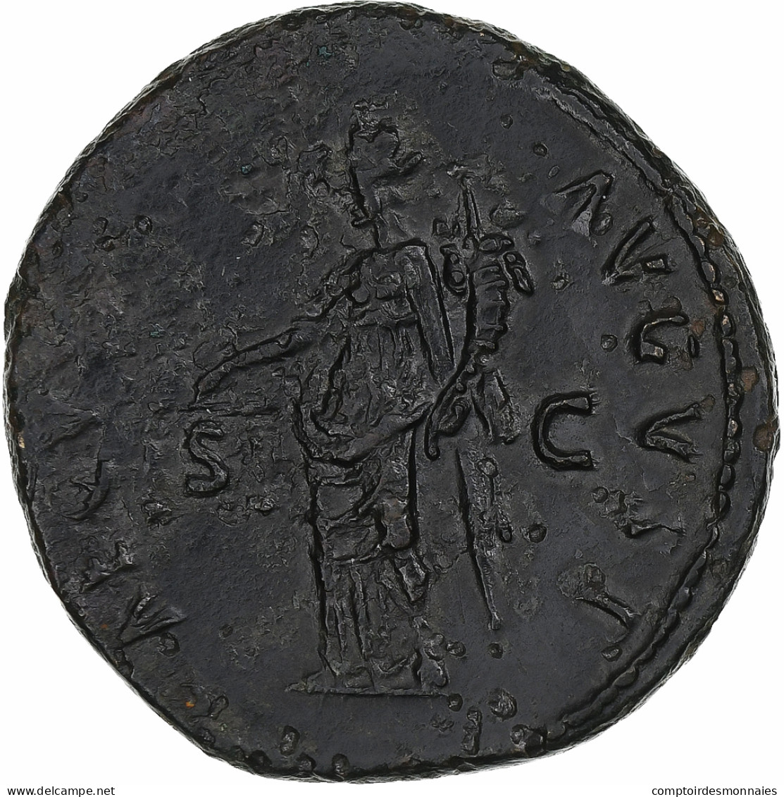 Nerva, As, 97, Rome, Bronze, TTB, RIC:77 - Les Antonins (96 à 192)