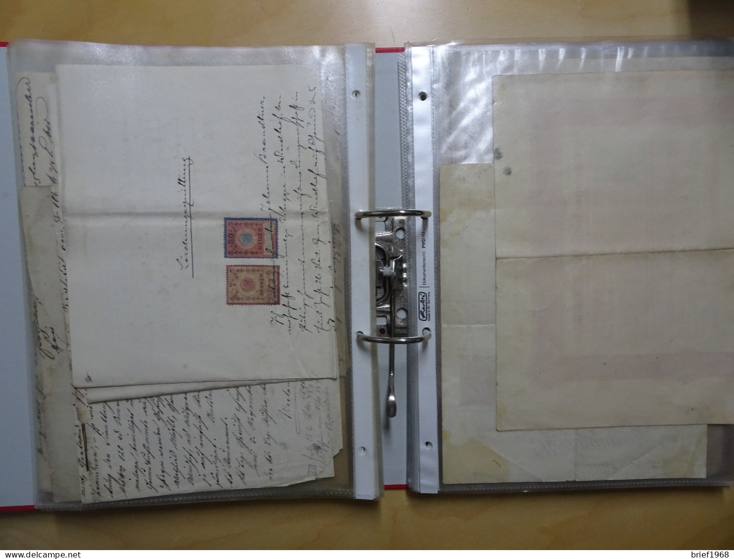 Österreich Sammlung mit Fiskalbelegen, Gebührenmarken, Dokumente (9476)