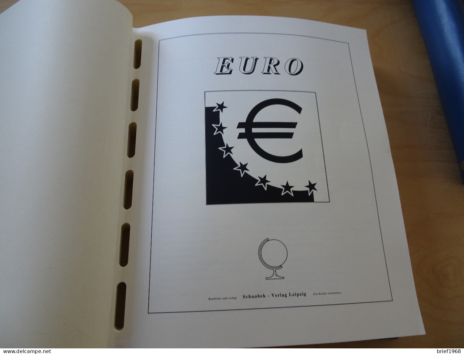 Europa Euro Einführung Schaubek Falzlos Mit Taschen (15042) - Komplettalben