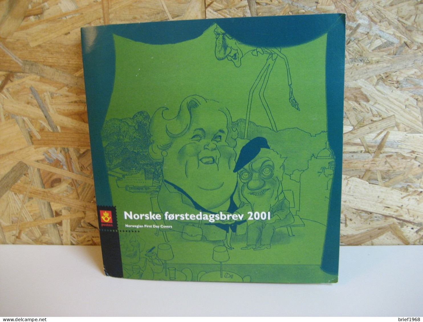 Norwegen Jahrgang 2001 FDC Komplett (20065H) - FDC