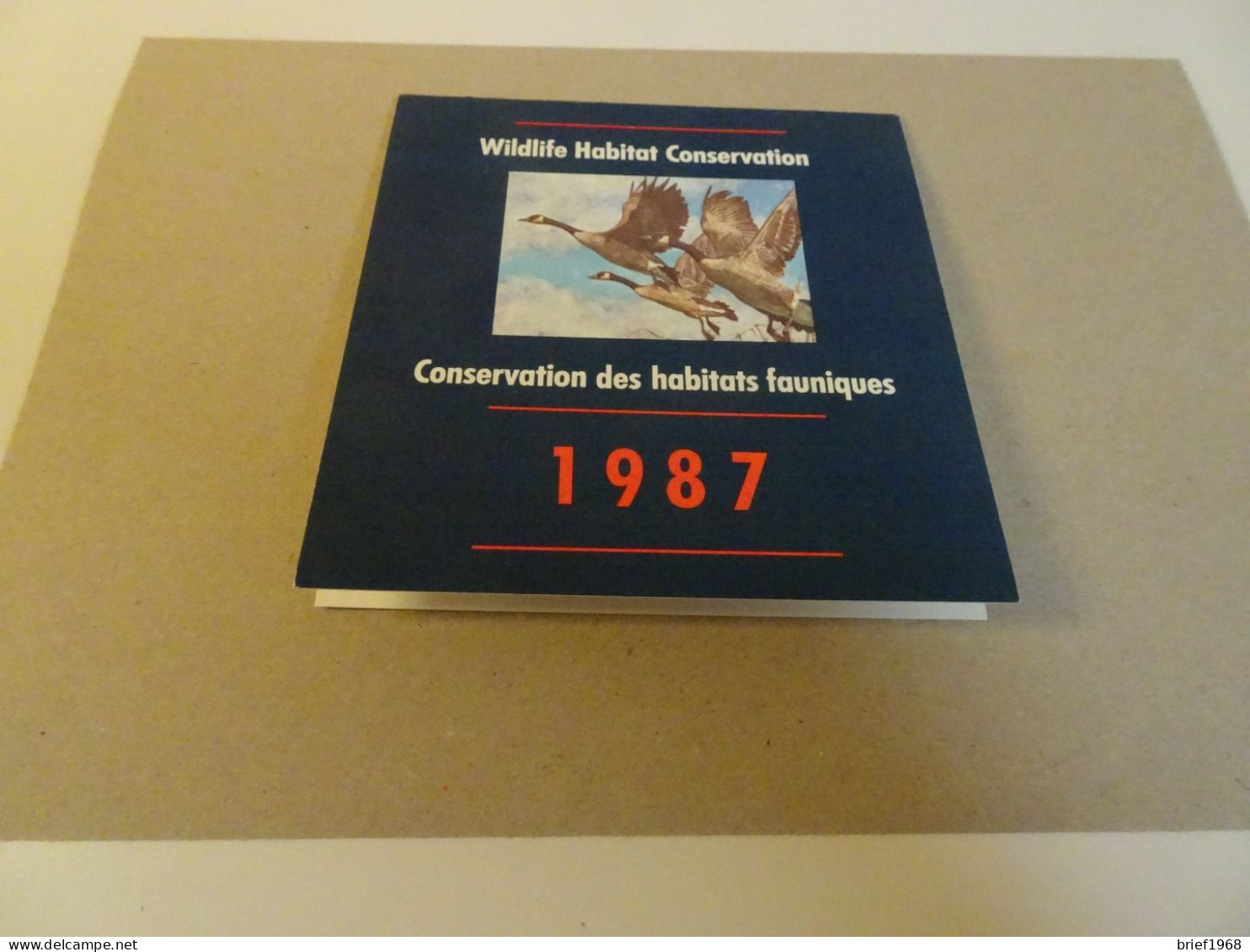 Kanada Wildlife Habitat Conservation Stamp 1987 (21354) - Steuermarken