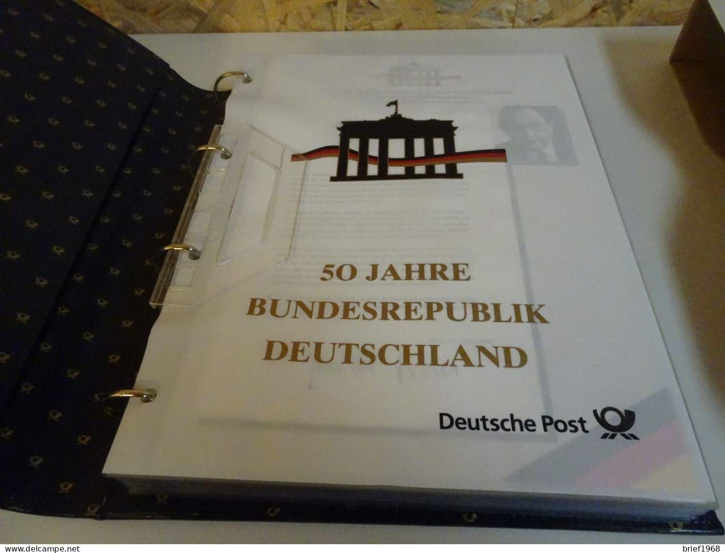 Dt. Post Abosammlung "50 Jahre Bundesrepublik Deutschland" (19877) - Sammlungen (im Alben)