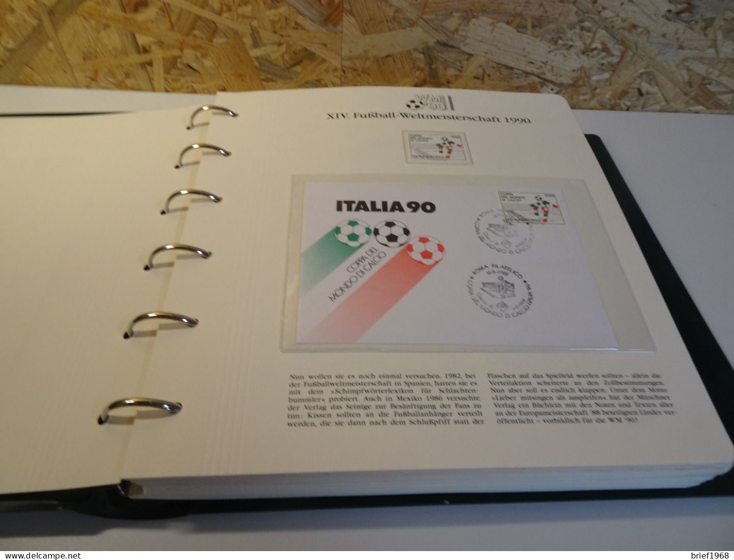 Fußball WM 1990 Abosammlung über 75 Blatt (23085) - 1990 – Italien