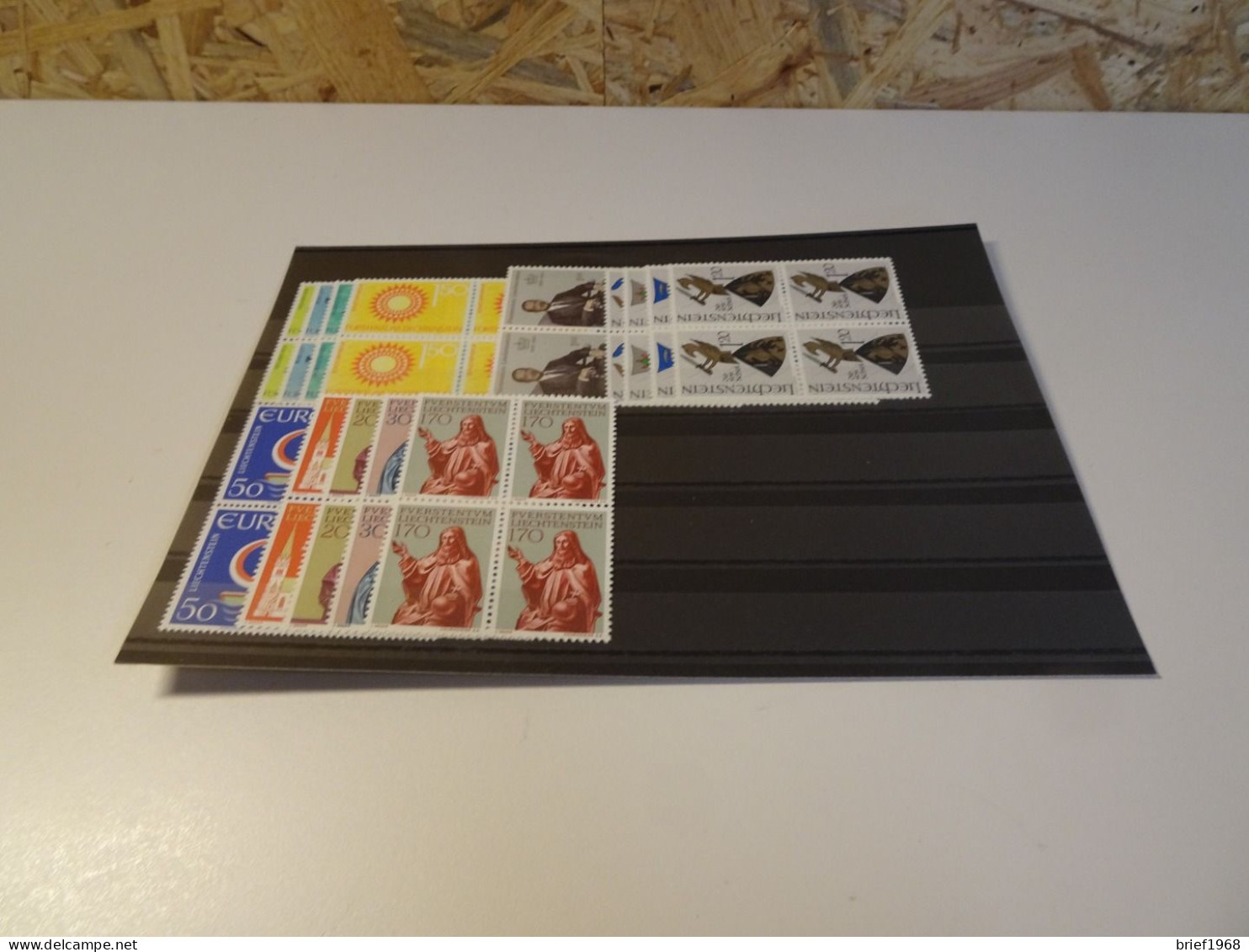 Liechtenstein Jahrgang 1966 Viererblock Postfrisch Komplett (23044) - Annate Complete