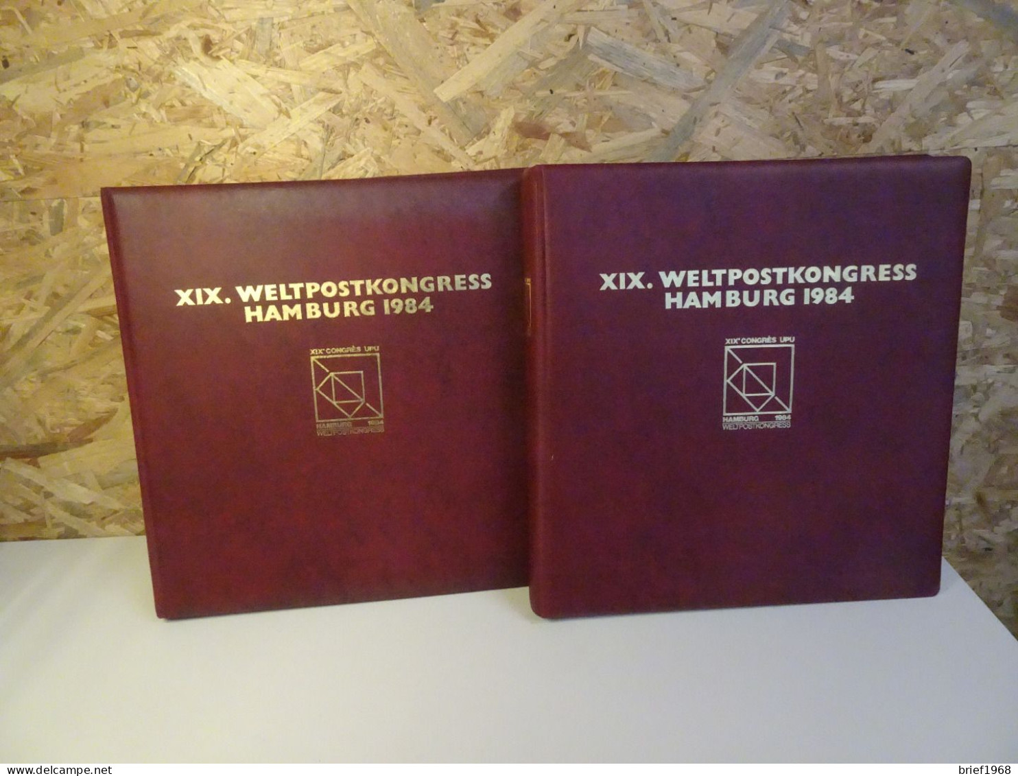 2 Bände UPU Weltpostkongress Hamburg 1984 (26039) - WPV (Weltpostverein)