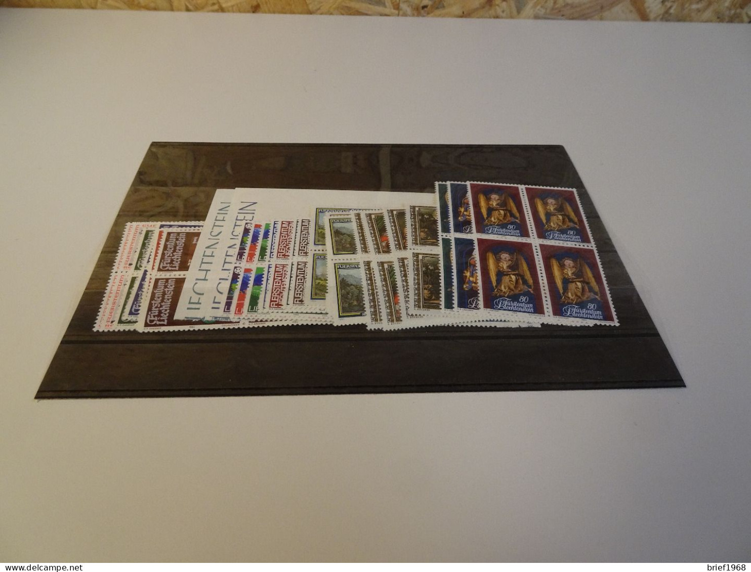 Liechtenstein Jahrgang 1982 Viererblock Postfrisch Komplett (25607) - Annate Complete