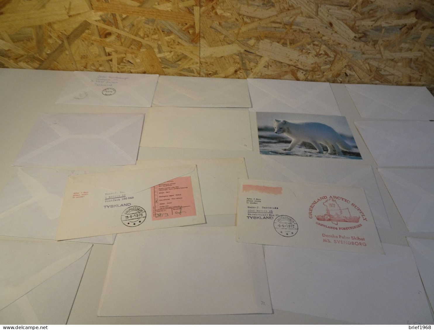 Grönland 18 Belege Schiffspost / Helikopterpost + Weiteres (26846) - Collections, Lots & Series