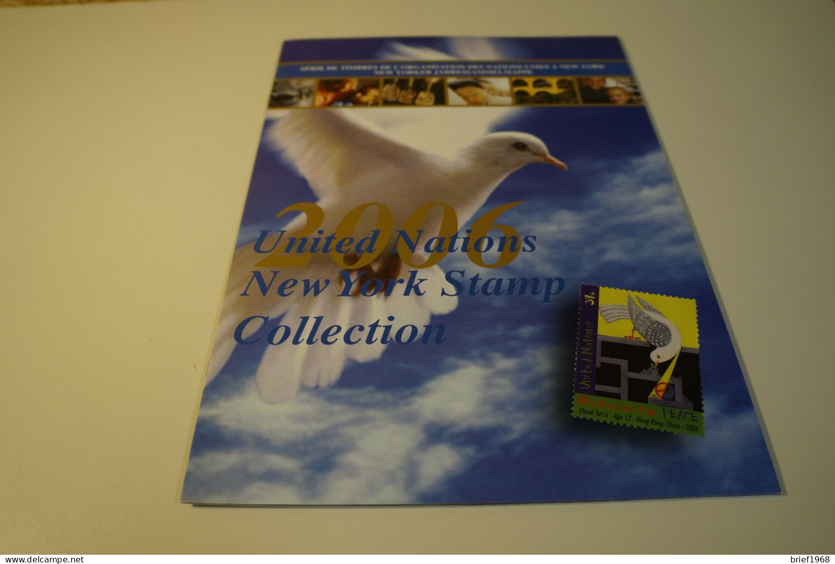 UNO New York Jahresmappe 2006 Postfrisch (27041H) - Lots & Serien