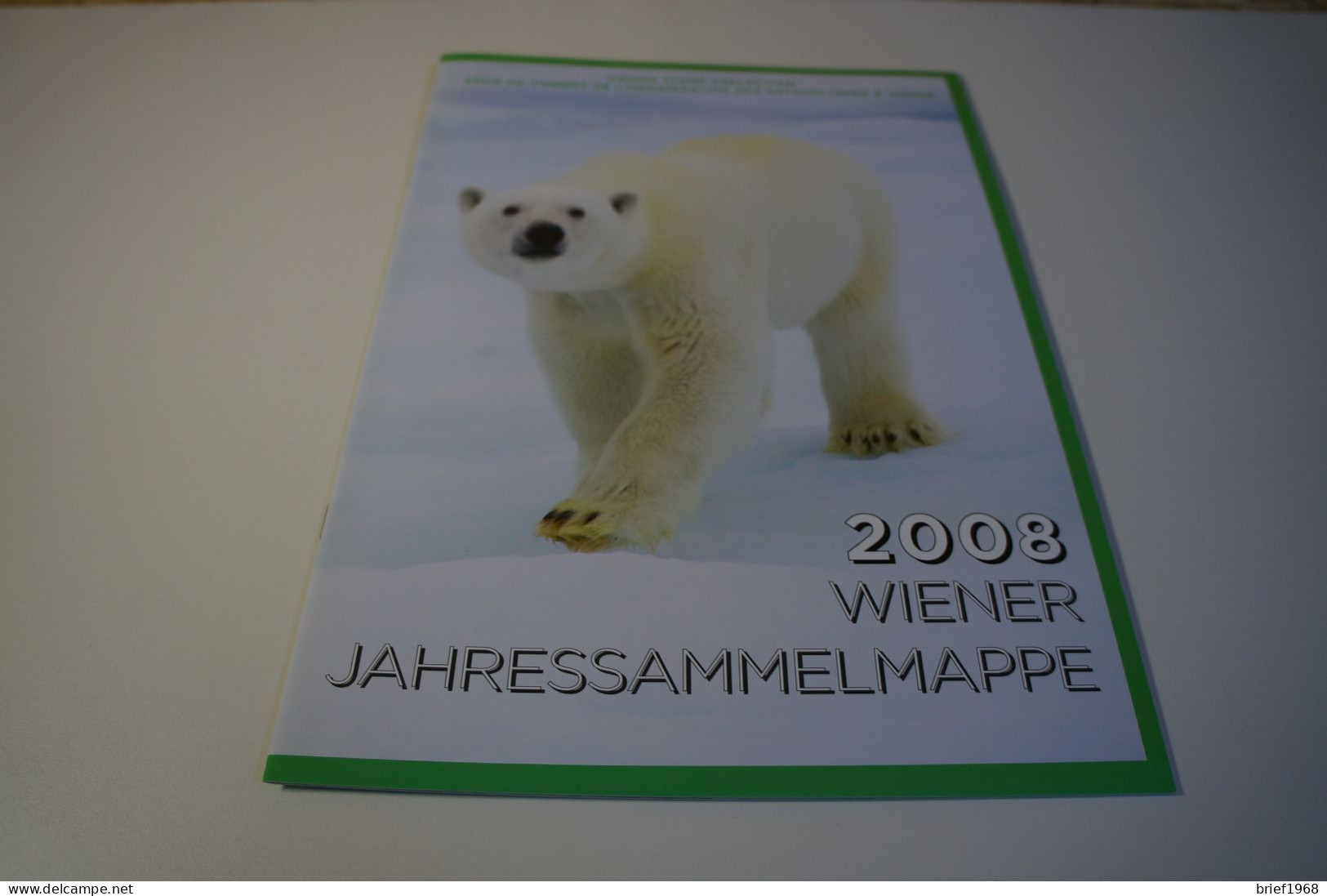 UNO Wien Jahresmappe 2008 Postfrisch (27028H) - Colecciones & Series