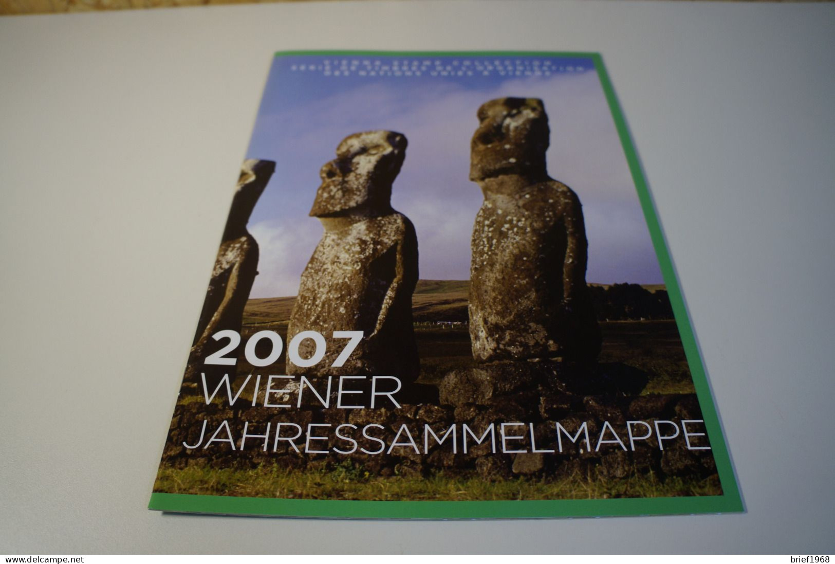 UNO Wien Jahresmappe 2007 Postfrisch (27029H) - Colecciones & Series