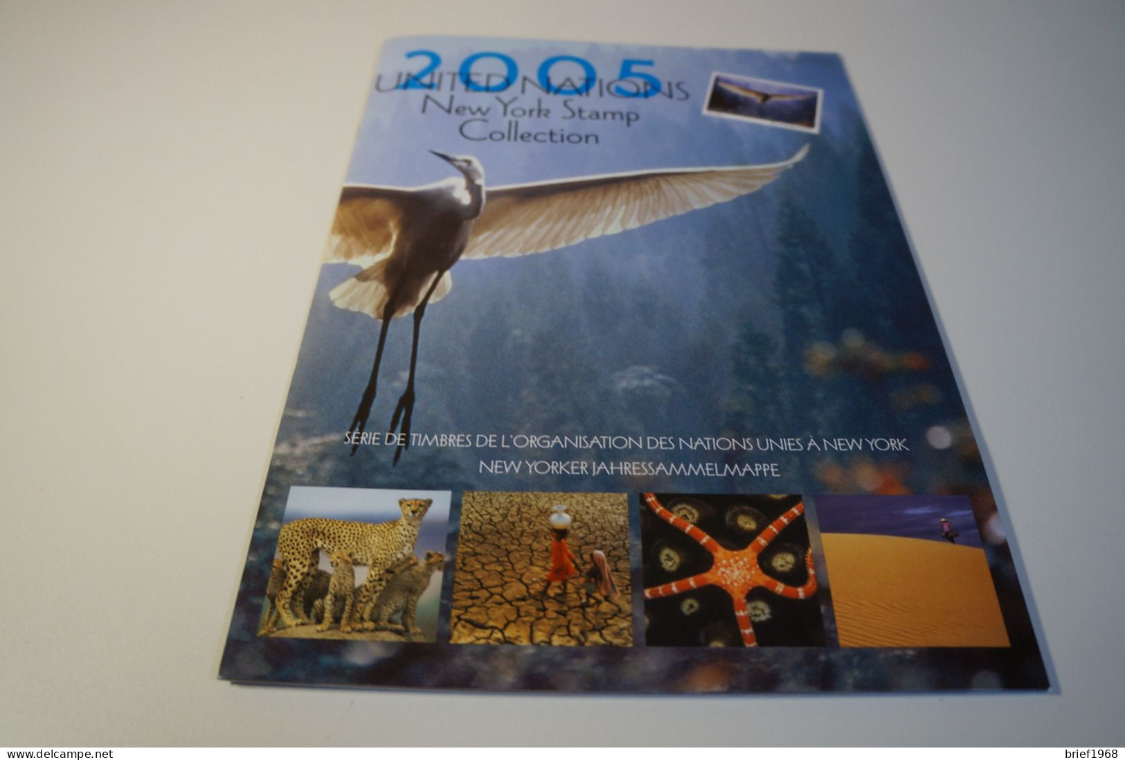 UNO New York Jahresmappe 2005 Postfrisch (27042H) - Collections, Lots & Series