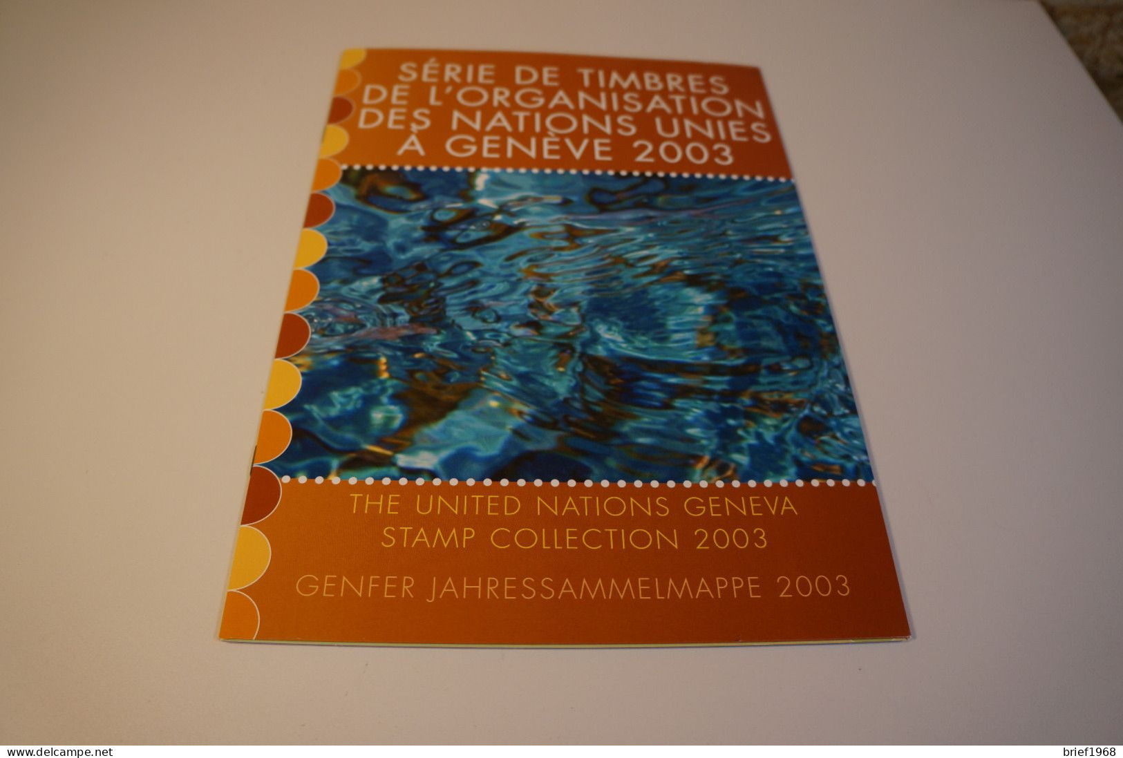 UNO Genf Jahresmappe 2003 Postfrisch (27076H) - Collections, Lots & Series