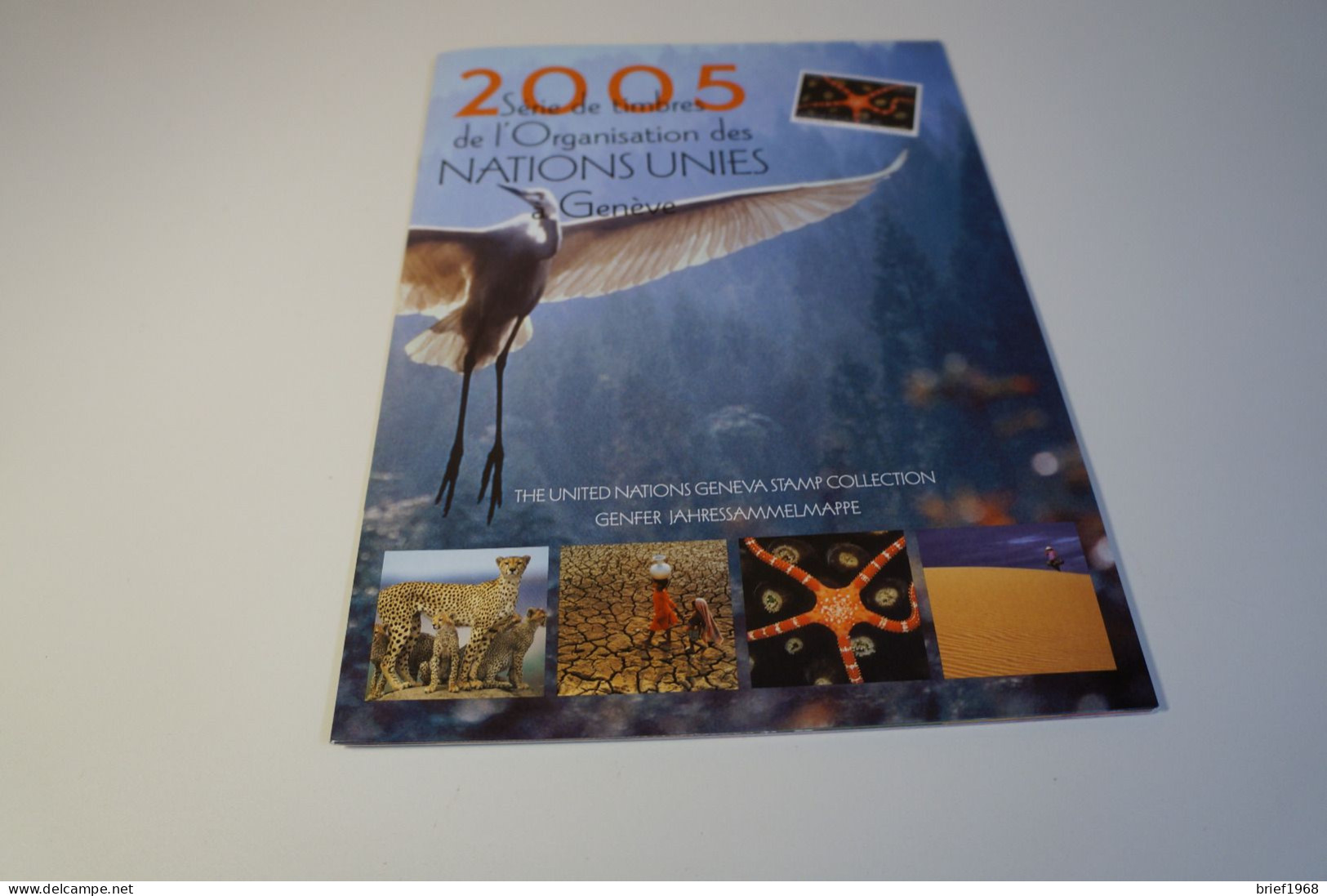 UNO Genf Jahresmappe 2005 Postfrisch (27074H) - Collezioni & Lotti