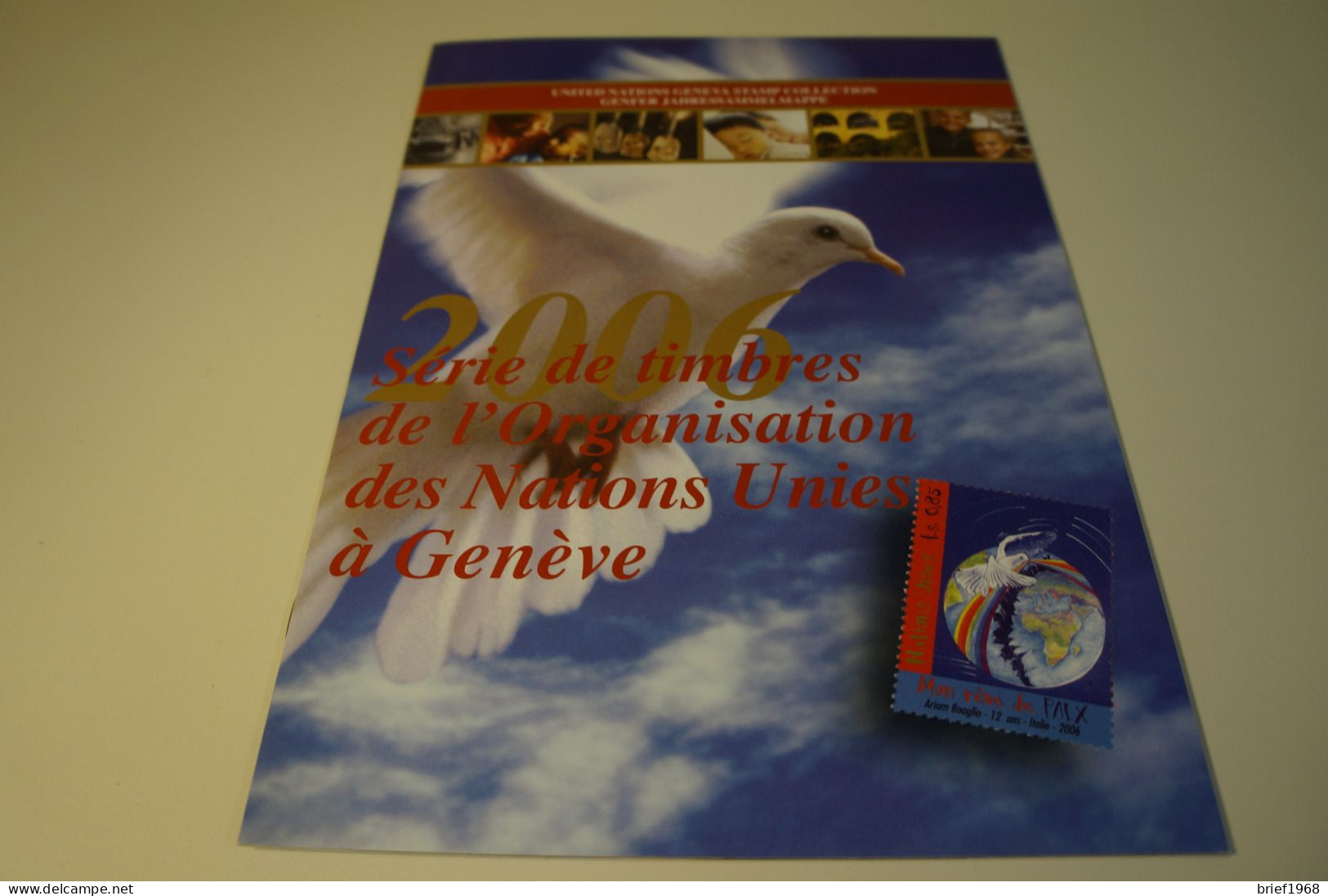UNO Genf Jahresmappe 2006 Postfrisch (27073H) - Colecciones & Series