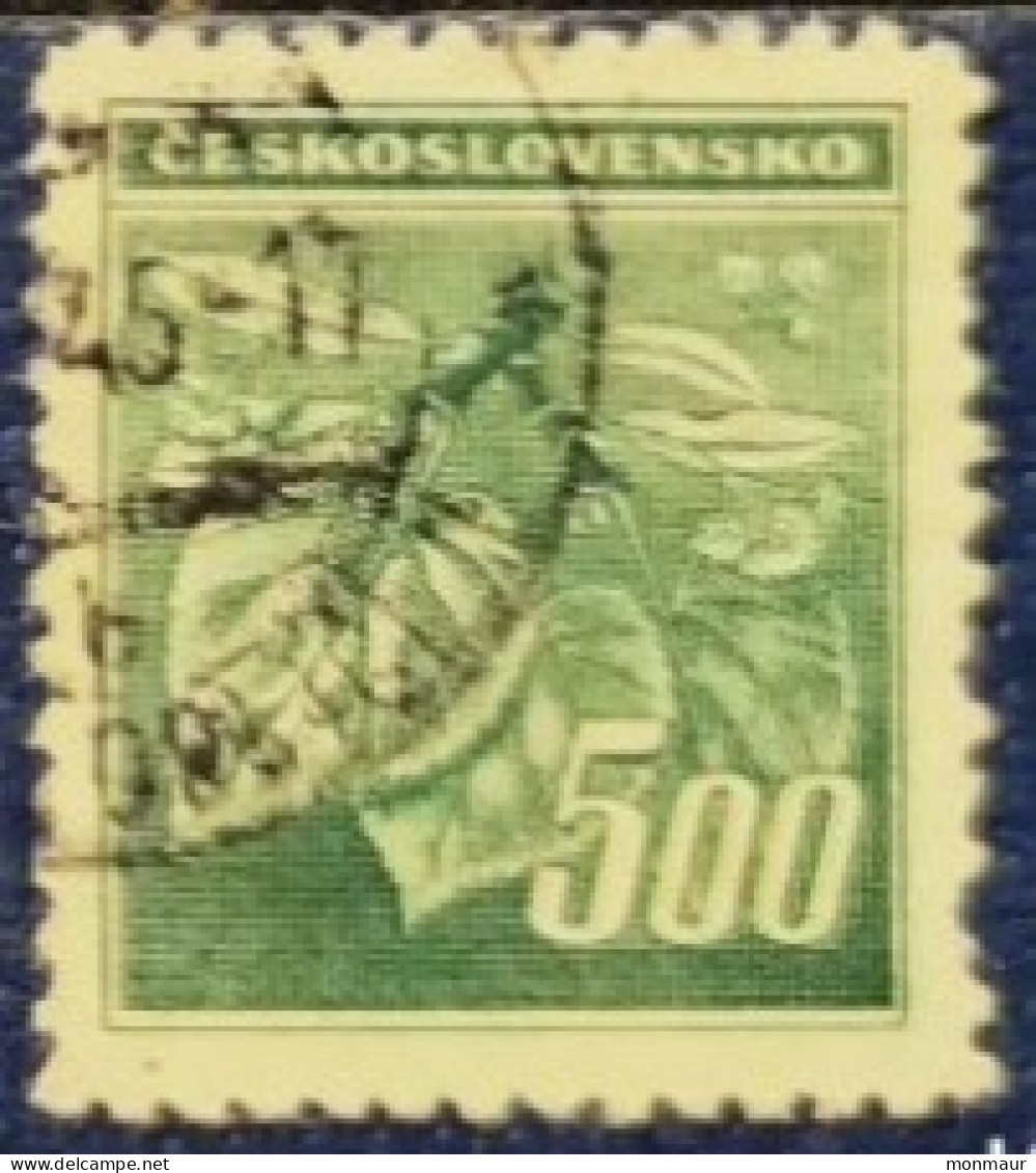 CECOSLOVACCHIA   1945   YT 380 - Used Stamps