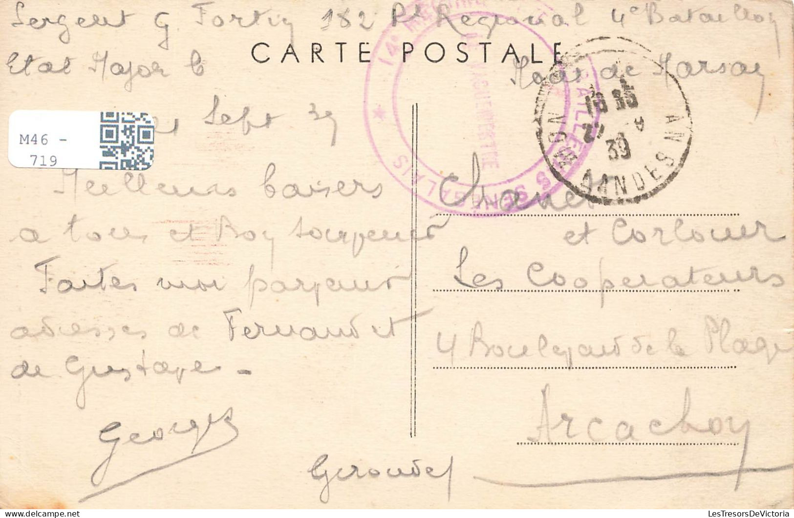 FRANCE - Libourne (Gironde) - Vue Générale De La Place Decazes Et Rue Gambetta - Carte Postale Ancienne - Libourne